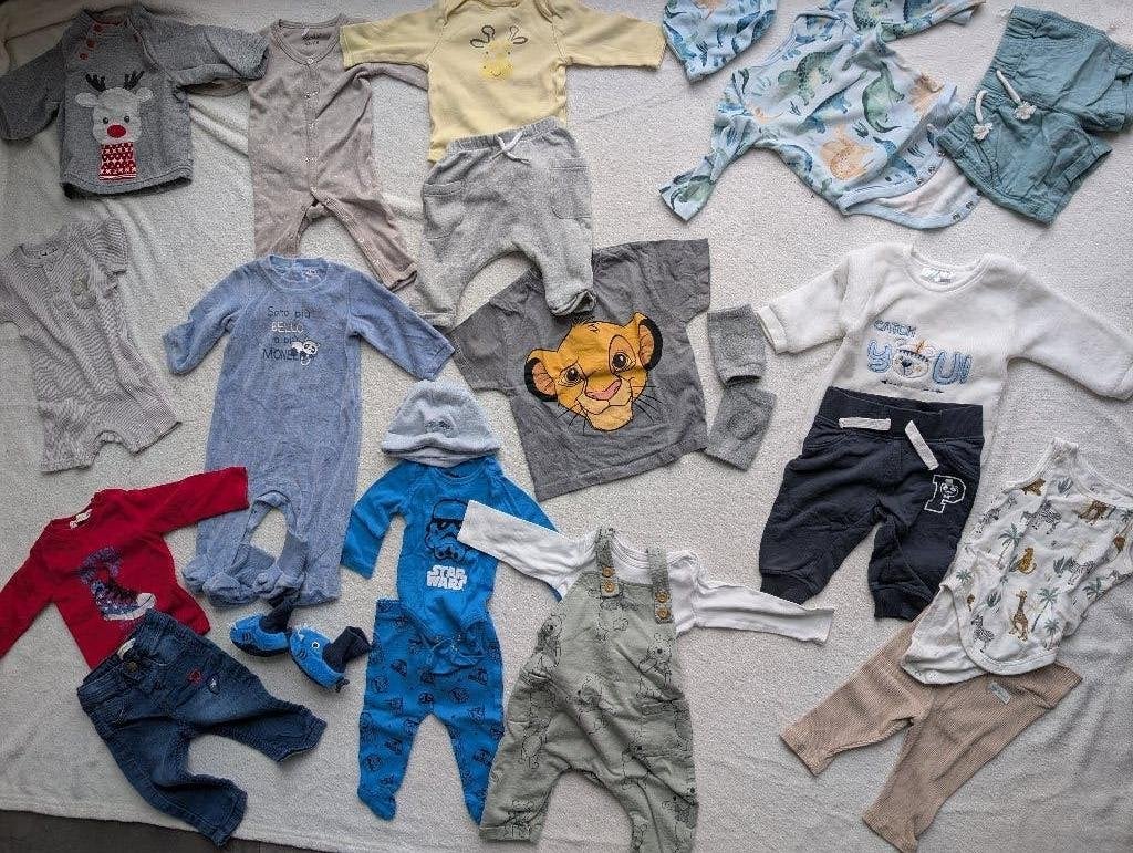 Paquet de vêtements pour bébé 1/taille 68, Enfants & Bébés, Envoi, Utilisé, Taille 68