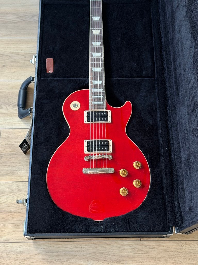 Gibson Slash Signature Les Paul Standard Limited 4 - Cherry, Musique & Instruments, Instruments à corde | Guitares | Électriques