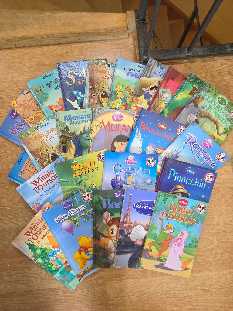 Superbe Collection de 54 Livres Disney - État Impeccable !, Garçon ou Fille, Enlèvement ou Envoi, Comme neuf, Contes (de fées)