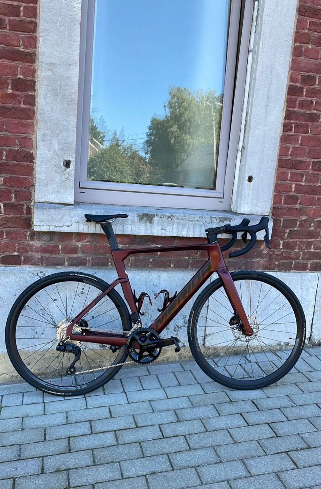 Merida reacto 6000, Fietsen en Brommers, Fietsen | Racefietsen, Ophalen, Zo goed als nieuw, Carbon
