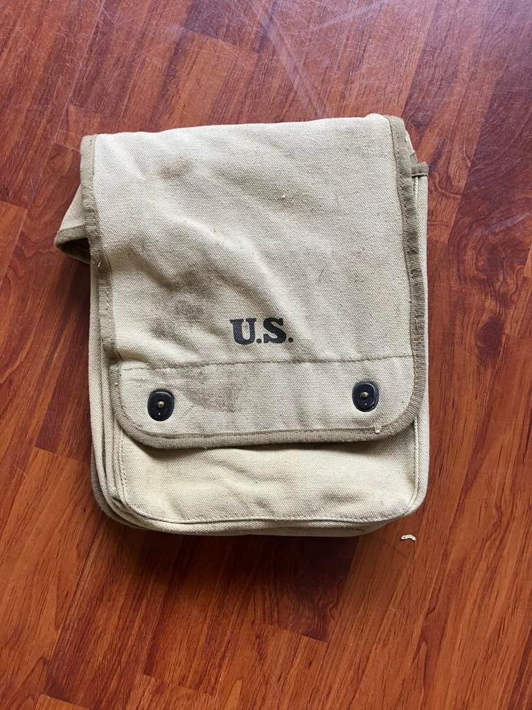 US m1938 map case repro, Collections, Enlèvement ou Envoi
