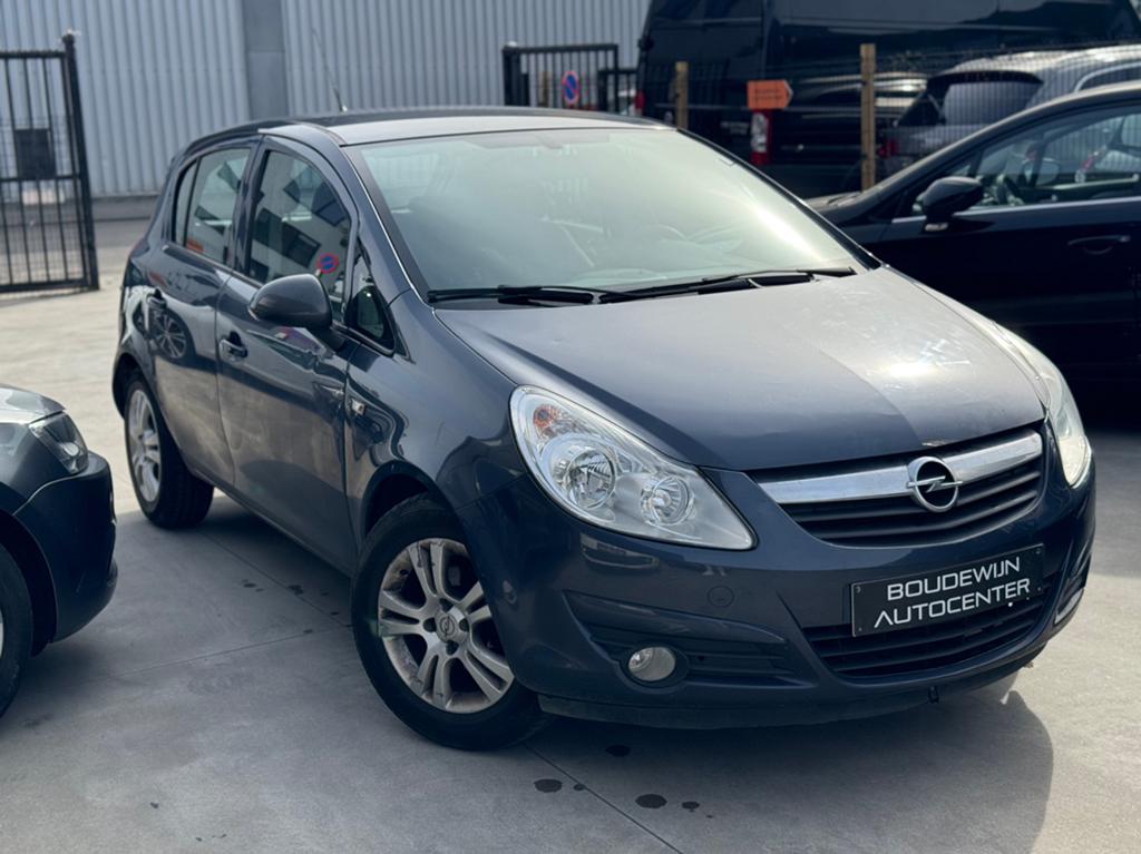 Opel Corsa 1.4Benzine 2009 156.xxxkm/Airco,Stadswagen,.., Voorwielaandrijving, Stof, Zwart, Electronic Stability Program (ESP)