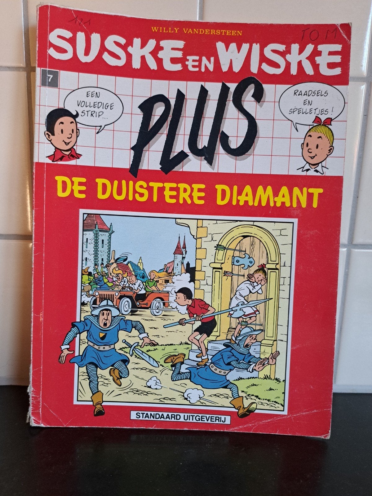 suske en wiske,de duistere diamant, Boeken, Eén stripboek, Ophalen, Willy Vandersteen