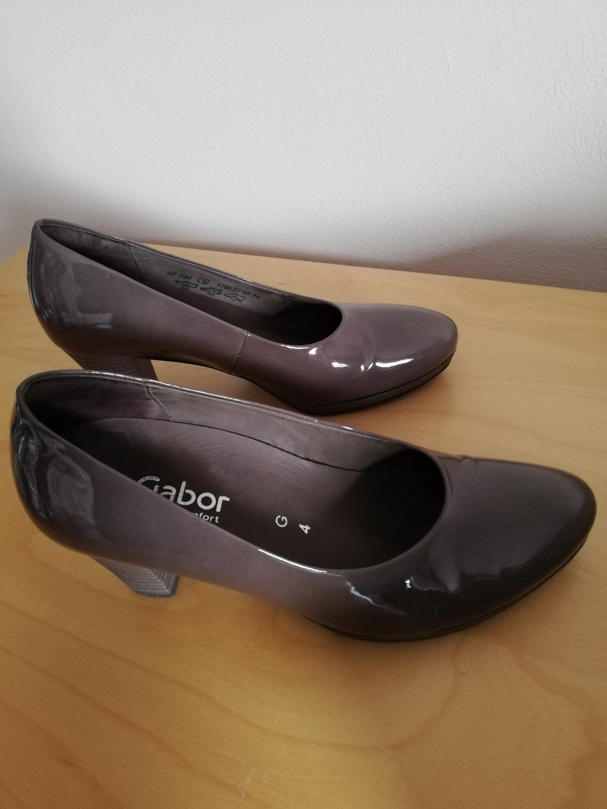 Bruine gelakte schoenen Gabor maat 37, Ophalen of Verzenden
