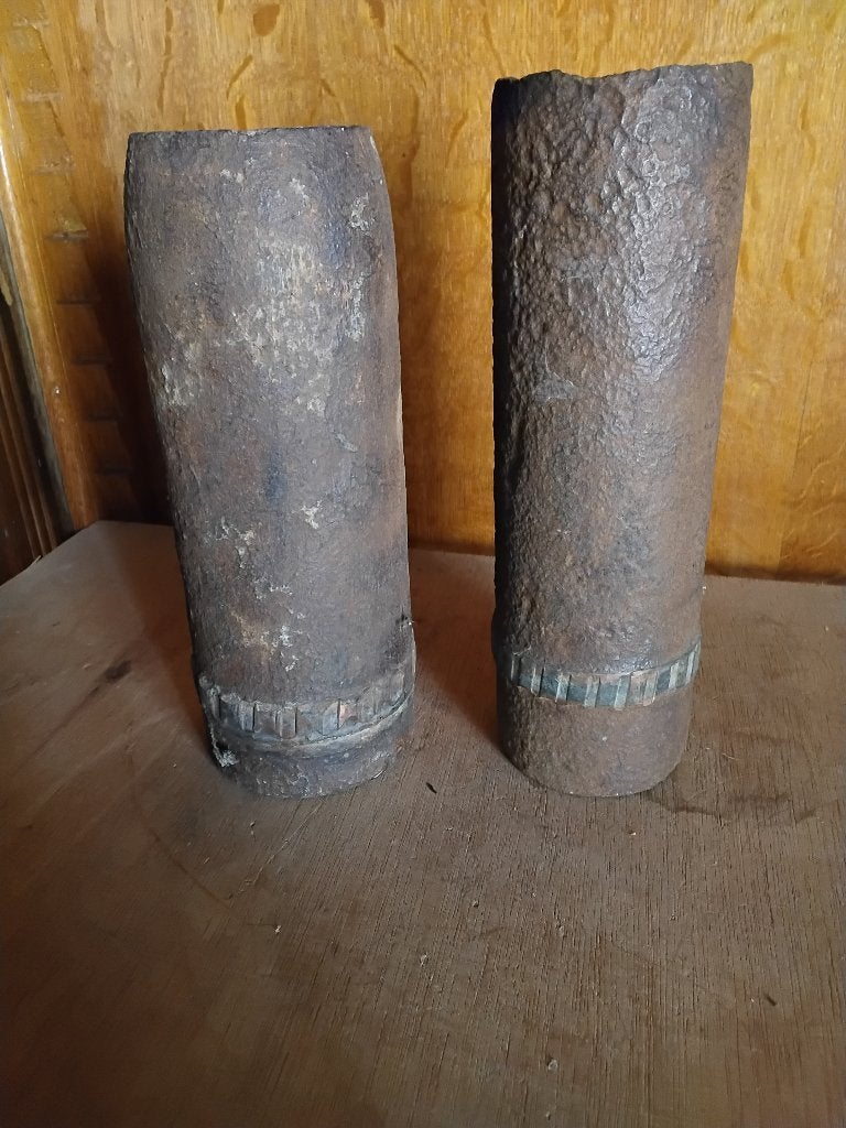 Militaria 14 18 obus, Enlèvement ou Envoi, Armée de terre, Douilles ou Pièces de fouille
