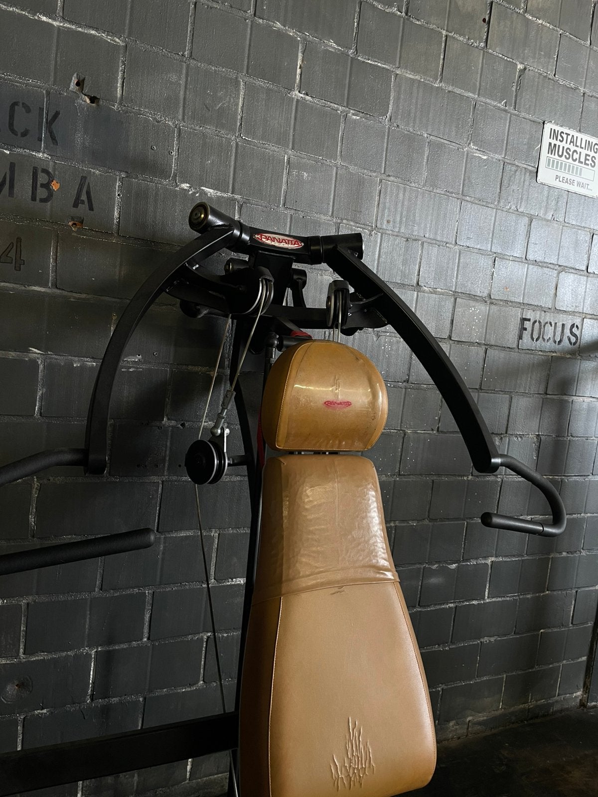 Panatta incline chest press convergent met easy start, Sport en Fitness, Ophalen, Gebruikt, Borst