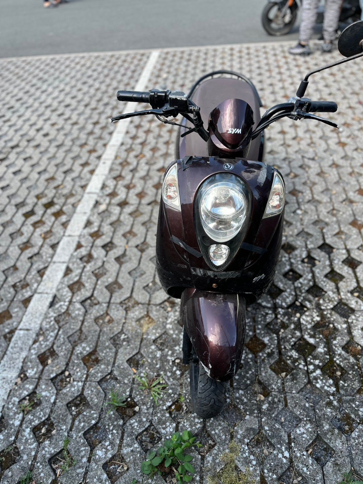 Sym mio brommer, Fietsen en Brommers, Scooters | SYM, Ophalen, Zo goed als nieuw, Mio
