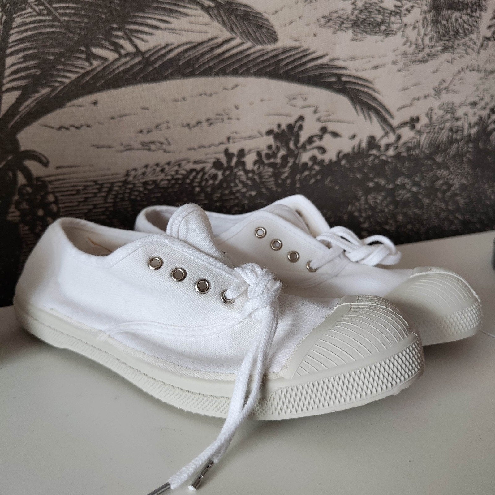 "Bensimon" baskets blanches neuves, Enlèvement ou Envoi