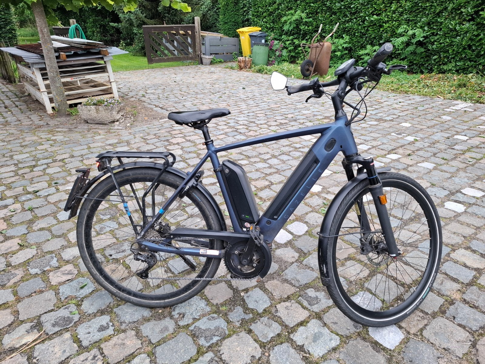 speedpedelec Gazelle ultimate speed s 10 (h57), Ophalen, Gebruikt, 50 km per accu of meer, 55 tot 59 cm