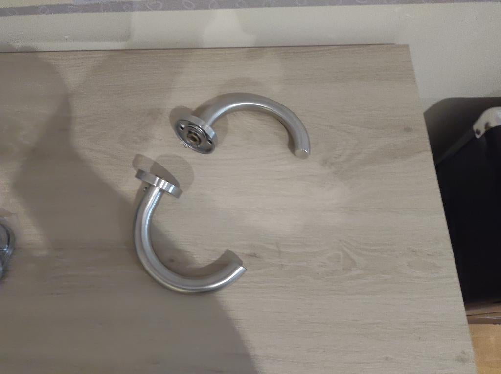 Inox klinken (nieuw), Enlèvement, Neuf, Inox