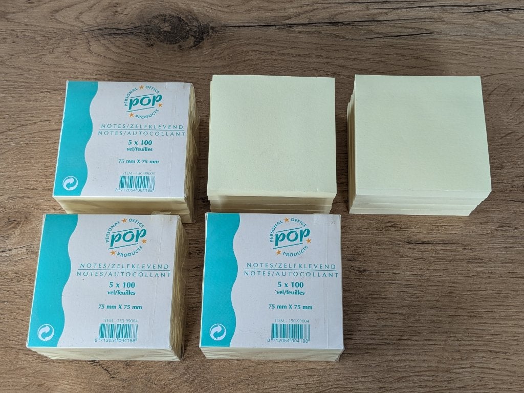 post it 7.5 / 7.5, Ophalen, Nieuw