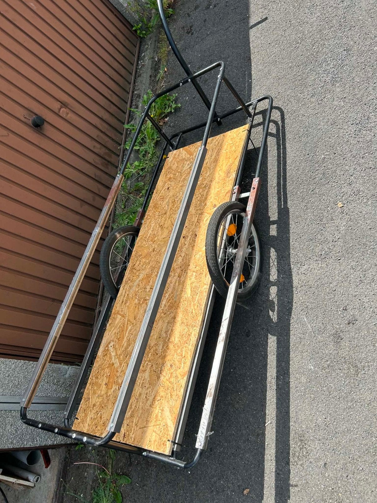 Fiets kar, Ophalen