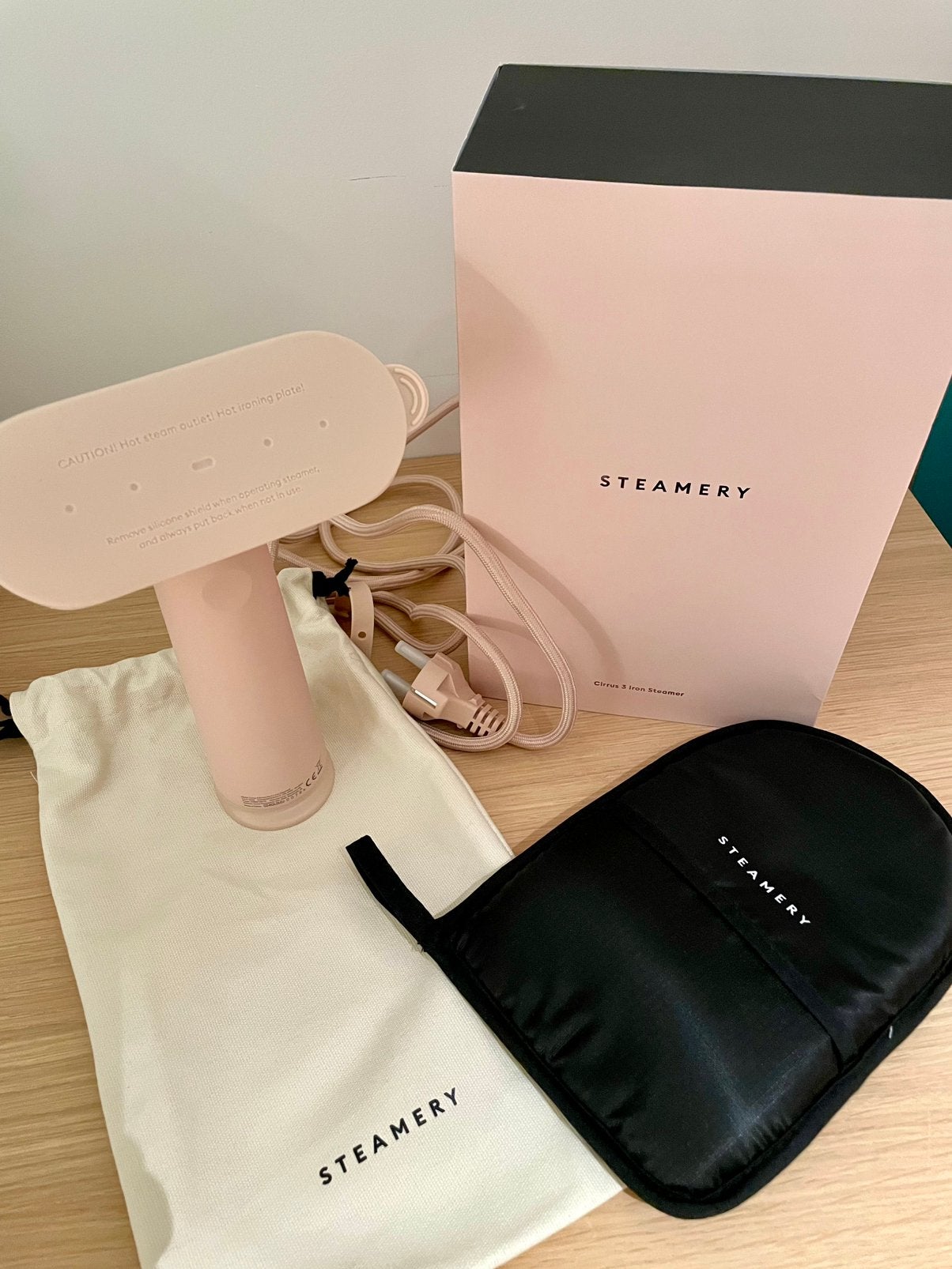 Steamery cirrus 3 iron Steamer pastel roze, Ophalen, Zo goed als nieuw
