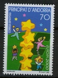 Andorre (SP) 2000 - CEPT n 271 **, Envoi, Non oblitéré