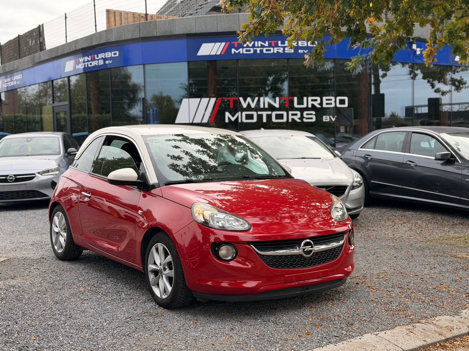 Opel Adam Essence en parfait état, Rouge, Euro 6, Entreprise, Boîte manuelle