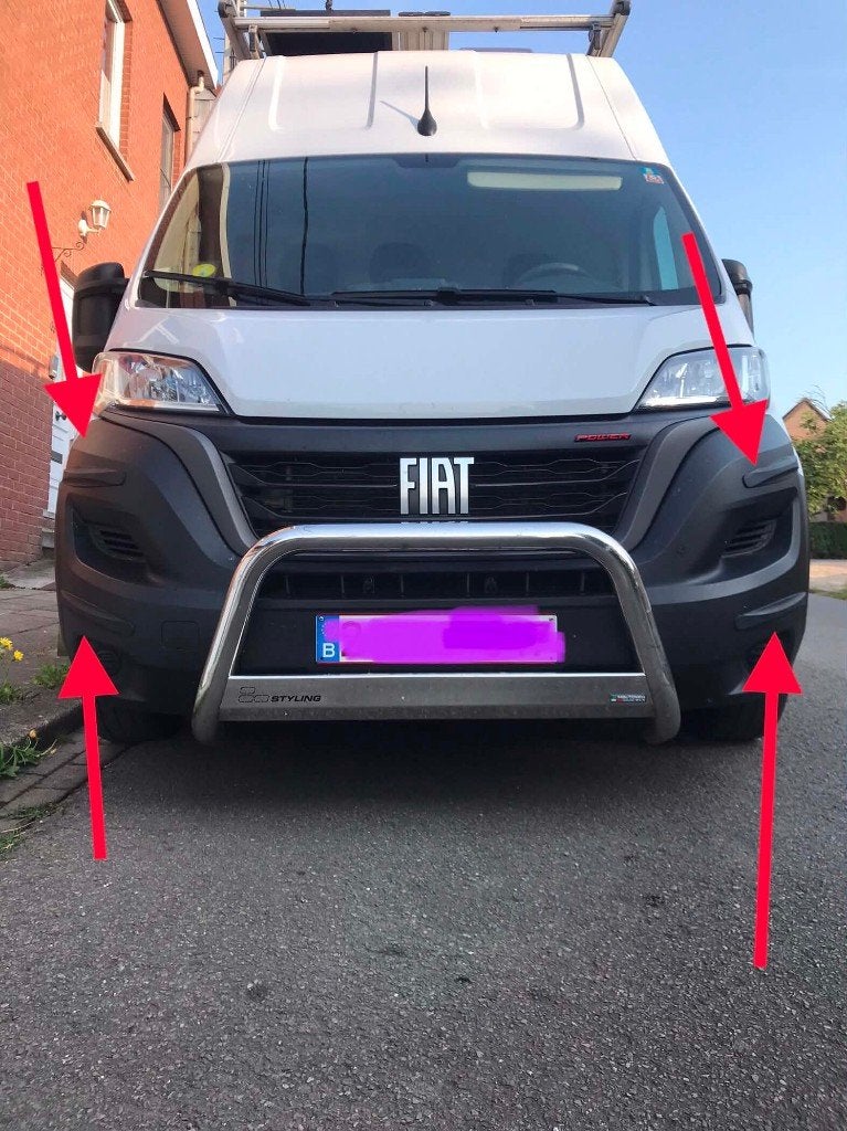 camping car ( van aménagé), Réfrigérateur, Roue de secours, Siège standard, Fiat