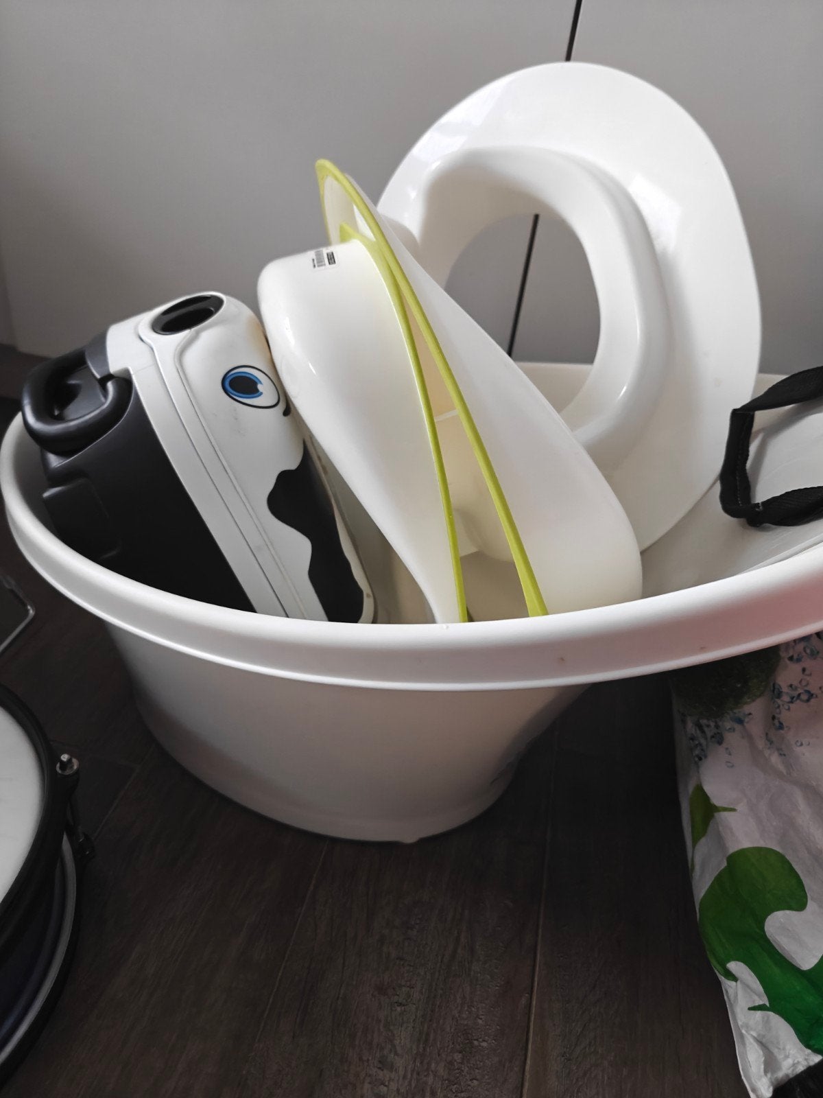 babybad, 3 wc verkleiners en potje voor op reis, Ophalen, Zo goed als nieuw