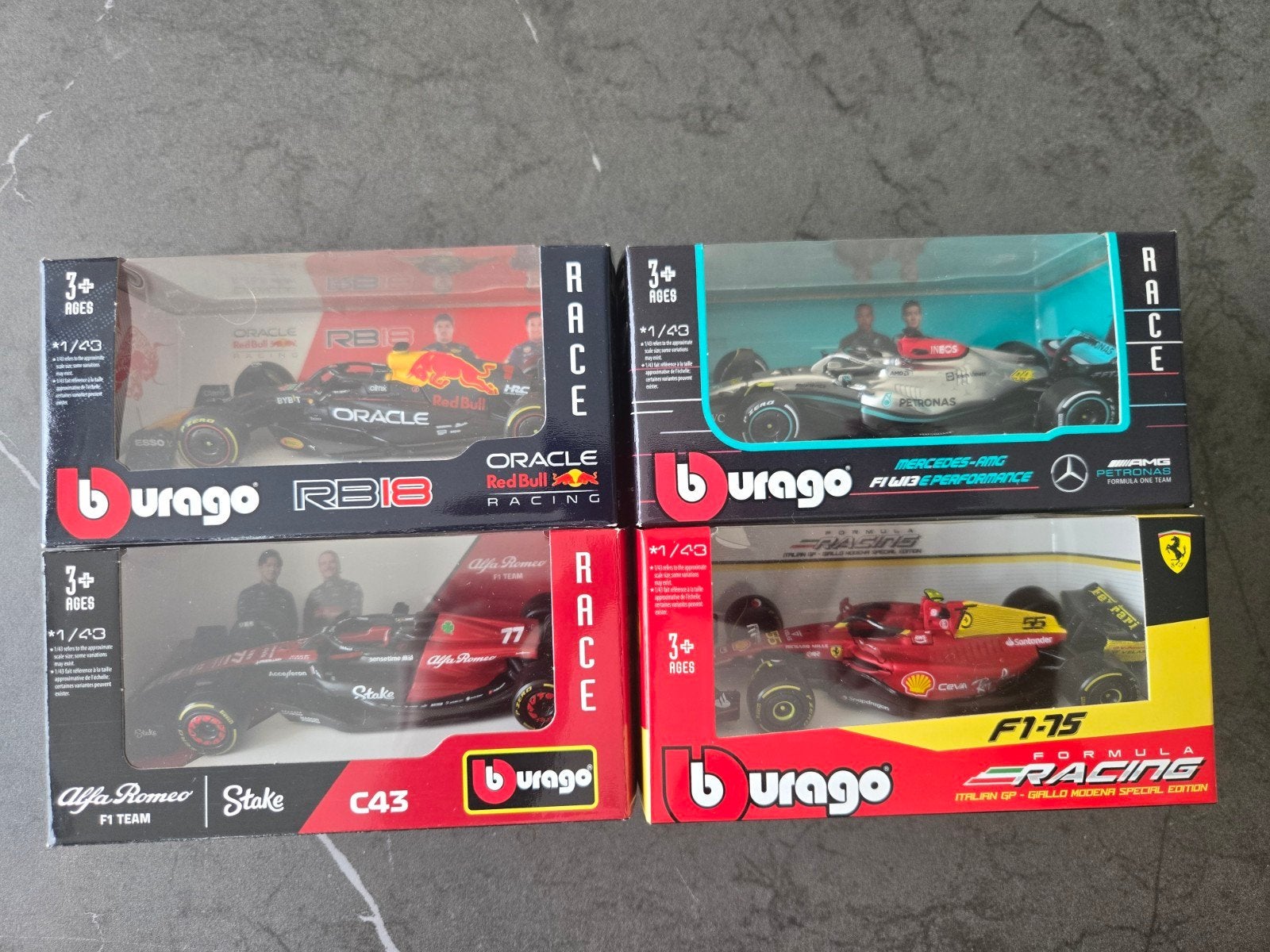F1 modelautos, Ophalen of Verzenden