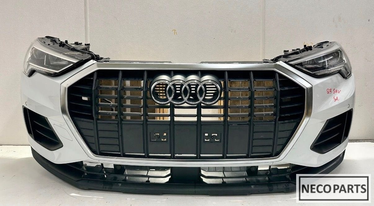 AUDI Q3 83A 83F VOORKOP BUMPER MOTORKAP SCHERM KOELER, Gebruikt, -, Achter, -