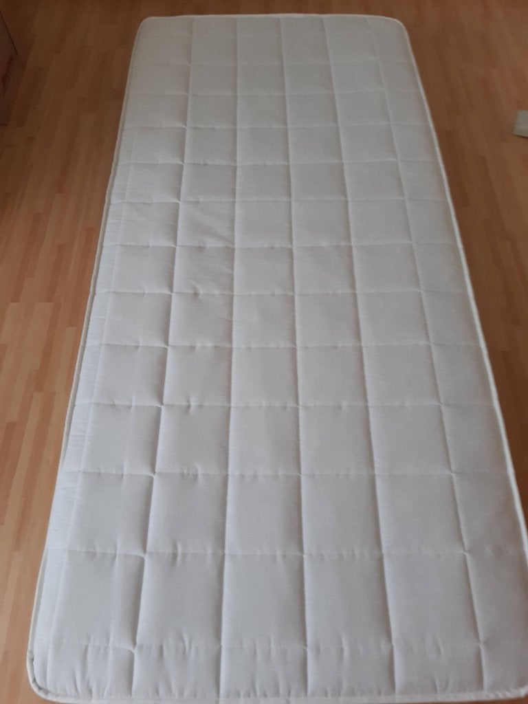 Matras, Ophalen, 90 cm, Eenpersoons, Zo goed als nieuw
