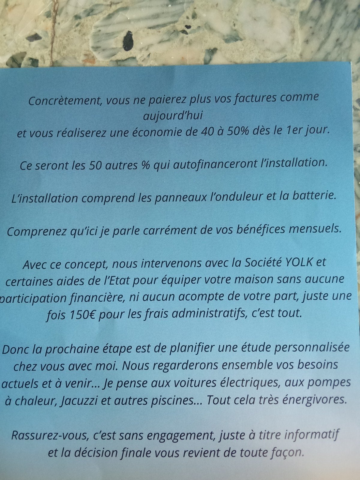 Installation photovoltaïque offerte, Bricolage & Construction, Panneaux solaires & Accessoires, Enlèvement