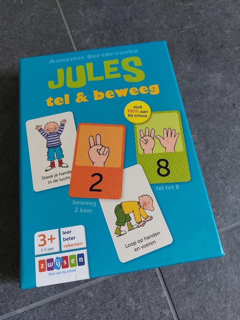 Jules tel en beweeg, Ophalen of Verzenden, Zo goed als nieuw