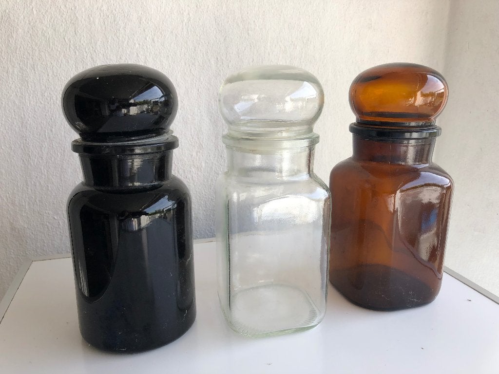 Apothekersvaas, Huis en Inrichting, Keuken | Keukenbenodigdheden, Ophalen, Glas, Nieuw, Voorraadpot