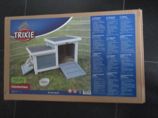Nieuw konijnenhok - hok - konijn - Trixie - Kleindierhuis, Dieren en Toebehoren, Ophalen of Verzenden, Nieuw, Hok, Konijn