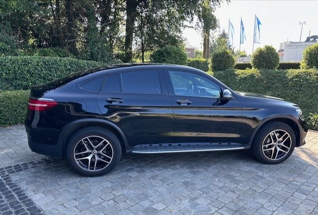 Mercedes-Benz Hybride GLC 350 e 4MATIC Coupé AMG versie, Autos, Mercedes-Benz, Cuir, Achat, Capteur de lumière, Noir