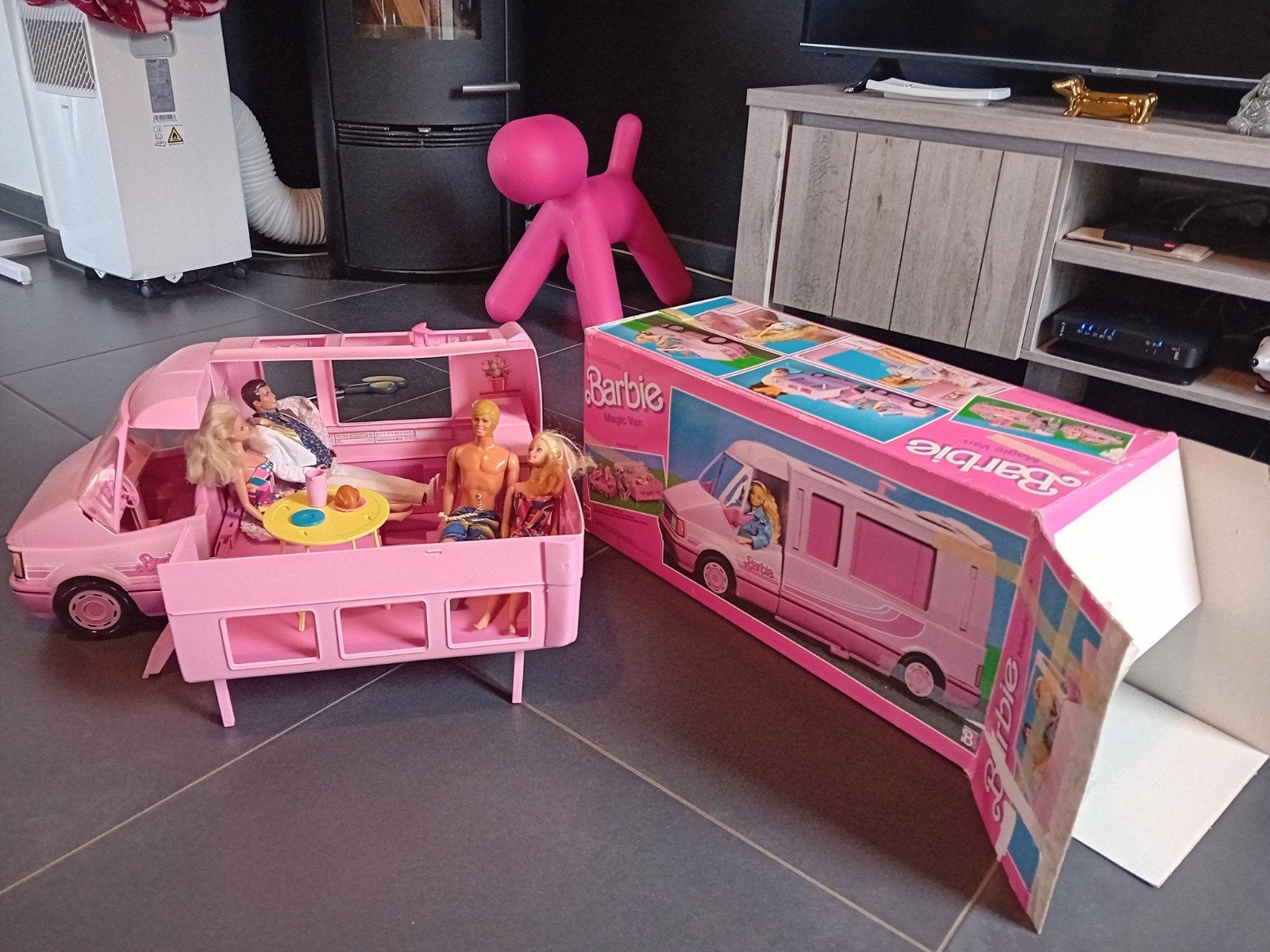 barbie magic van années 80, Enlèvement ou Envoi, Barbie
