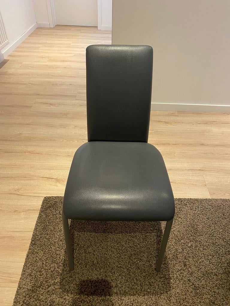 6 grijze stoelen, Enlèvement