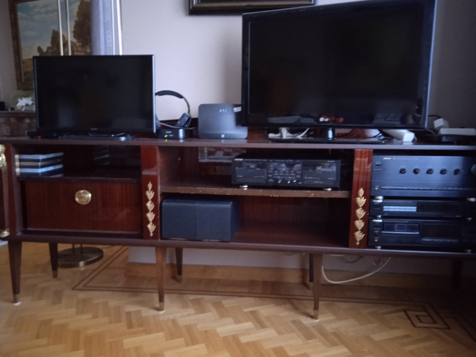Tv kast,Empire stijl, Empire, 150 à 200 cm, Comme neuf, Enlèvement