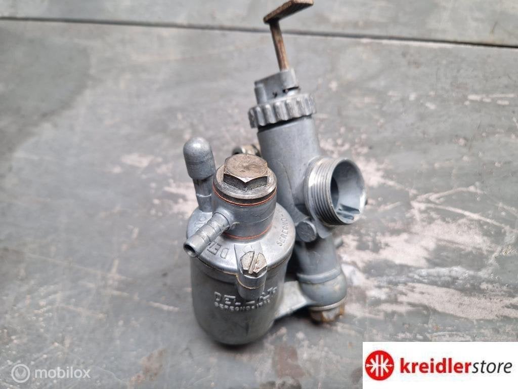 Dellorto UA17S Valstroom carburateur met losse vlotterbak, Vélos & Vélomoteurs, Dellorto, Dellorto, Enlèvement ou Envoi, Utilisé