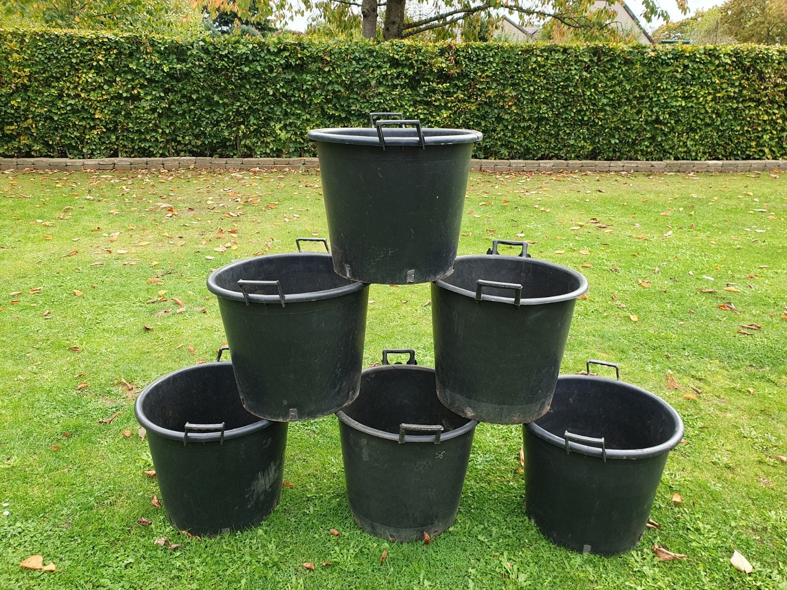 stevige plantenkuipen / kweekpotten (30L tot 50L) met ha, Tuin en Terras, Ophalen