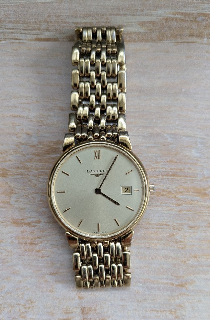 Heren Longines - Les Grandes Classiques - L5.632.2, Handtassen en Accessoires, Horloges | Heren, Overige merken, Overige materialen