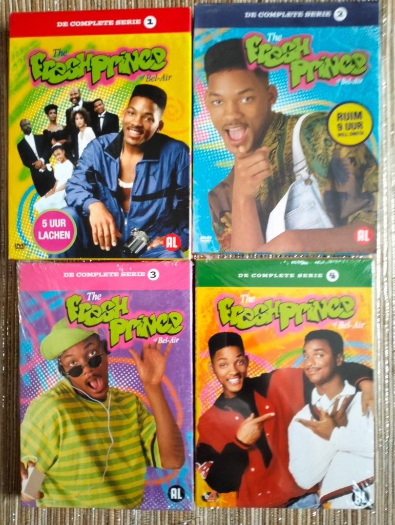 DVD  The Fresh Prince of Bel-Air  Série 1-2-3-4, Cd's en Dvd's, Ophalen, Nieuw in verpakking, Seizoen 1