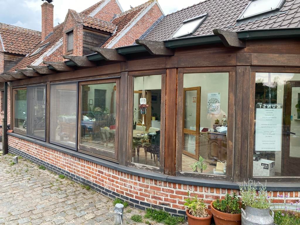 Hardhouten veranda, Tuin en Terras, Ophalen, Veranda