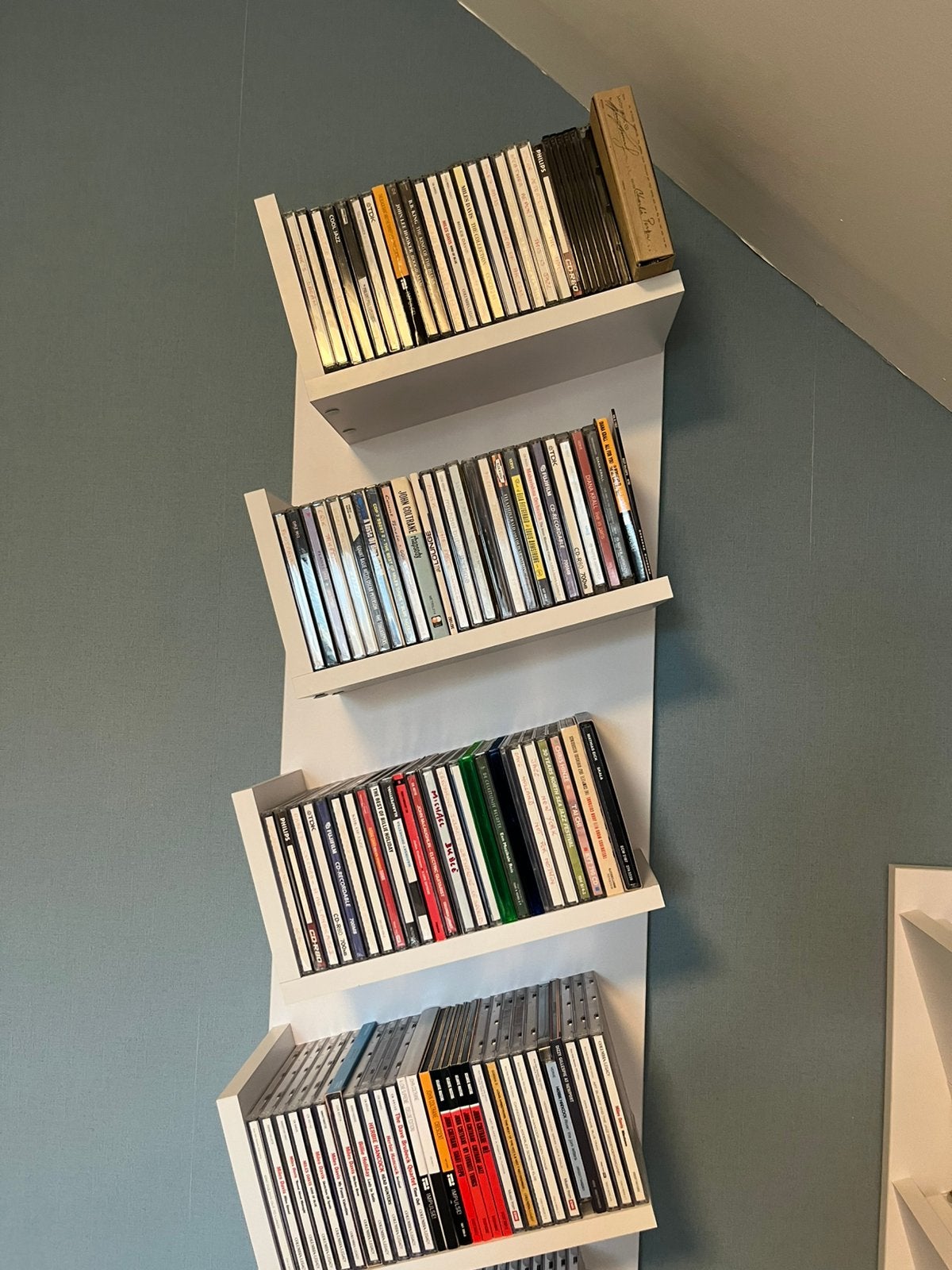 CD-rek, Huis en Inrichting, Woonaccessoires | Cd- en Dvd-rekken, Ophalen, Overige materialen, Gebruikt, 75 tot 150 discs