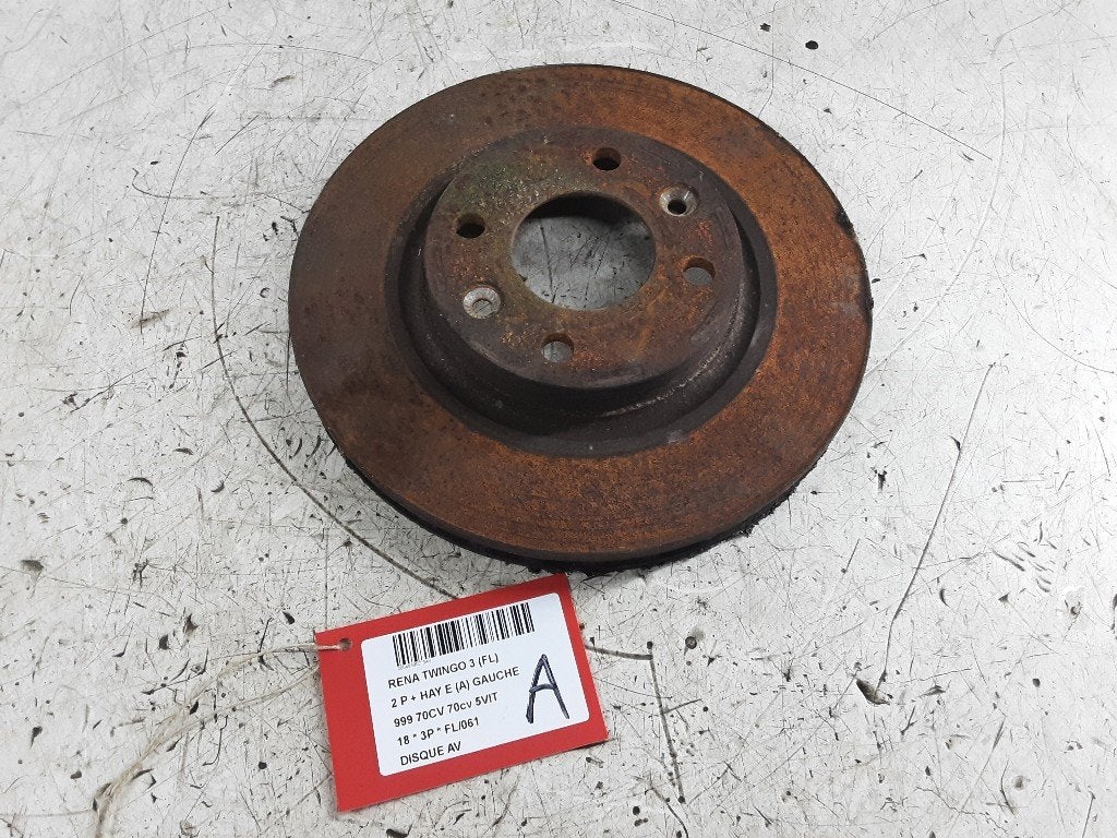 FREIN DISQUE AVANT Renault Twingo III (AH) (01-2014/07-2024), Renault, Utilisé, Peter-Huppertz-Straße 5
51063  Köln, DE, Dialog.deutschland@renault.de
