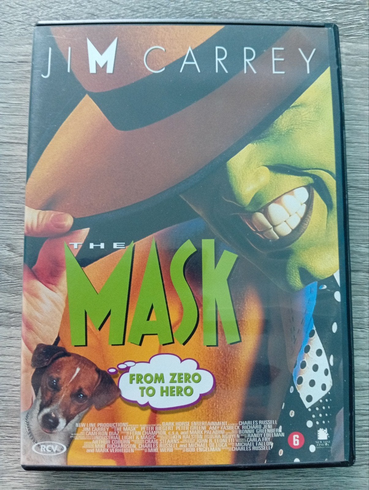 Le masque, comédie, DVD, Jim Carrey, CD & DVD, DVD | Comédie, À partir de 6 ans, Enlèvement ou Envoi, Anglais, Autres genres