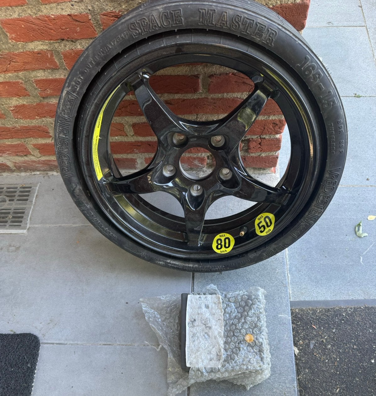 Mercedes thuiskomer / reservewiel 5x112, Auto-onderdelen, Banden en Velgen, Ophalen