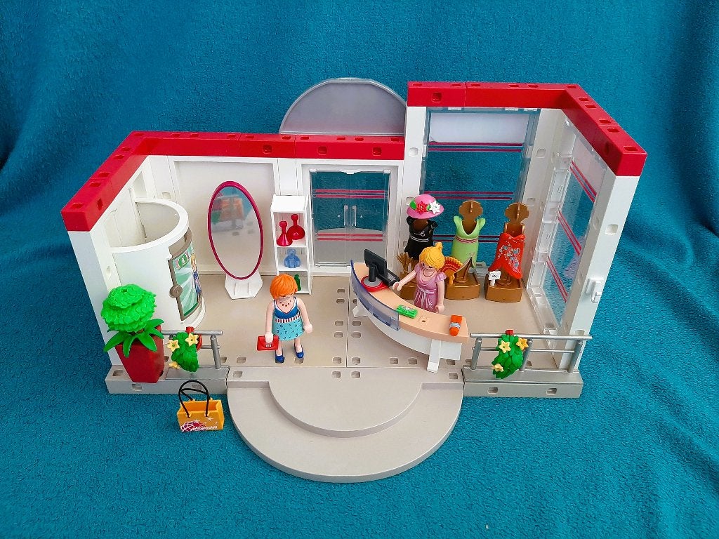 playmobil thema winkelen, Ophalen, Zo goed als nieuw, Complete set