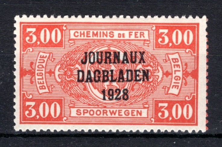JO10 MNH** 1928 - Postpakketzegels "JOURNEAUX - DAGBLADEN ", Ophalen of Verzenden, Postfris, Postfris