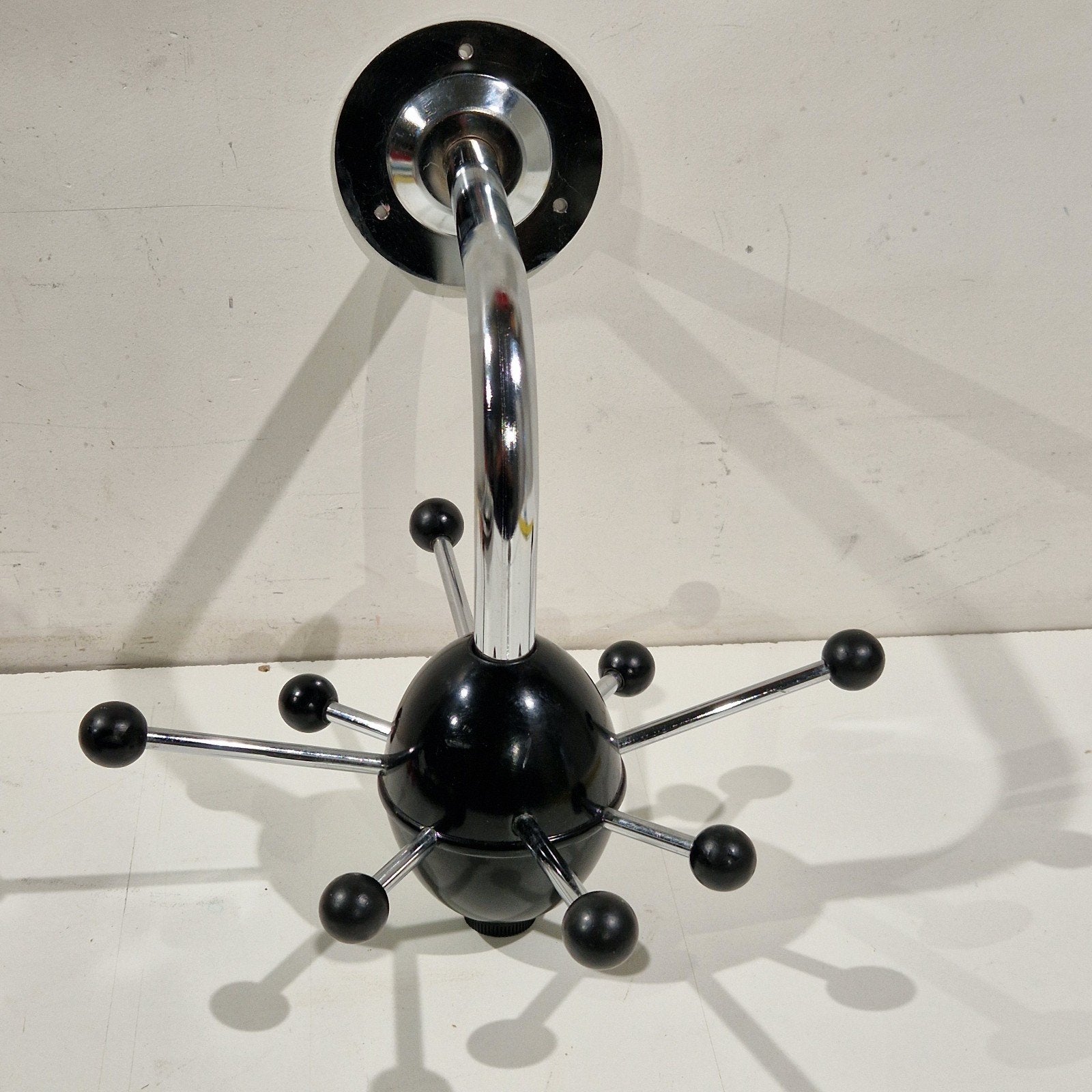 ikea mina space age wandhaak roterende Sputnik kapstok, Ophalen of Verzenden, Gebruikt, Wandkapstok, Minder dan 100 cm