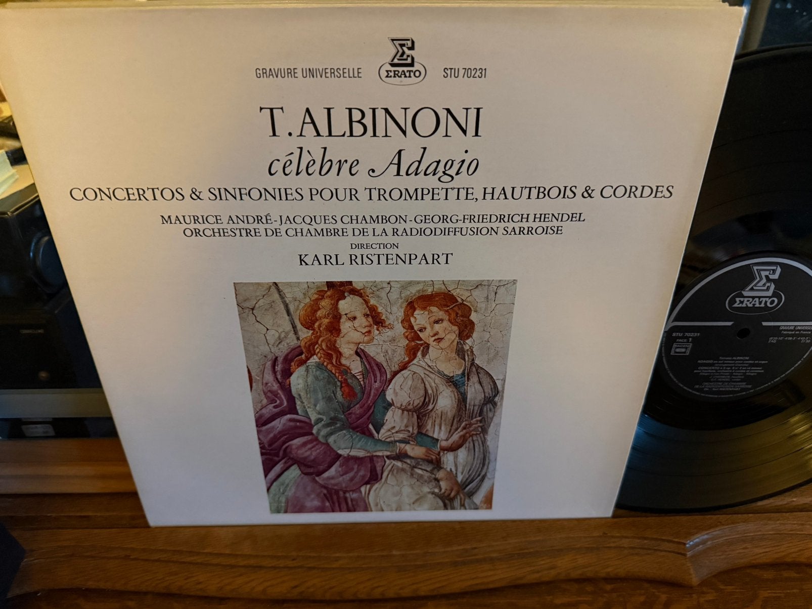 Concerts et synphonies pour trompette, Hautbois et cordes, Orchestre ou Ballet, 12 pouces, Baroque, Pressage original
