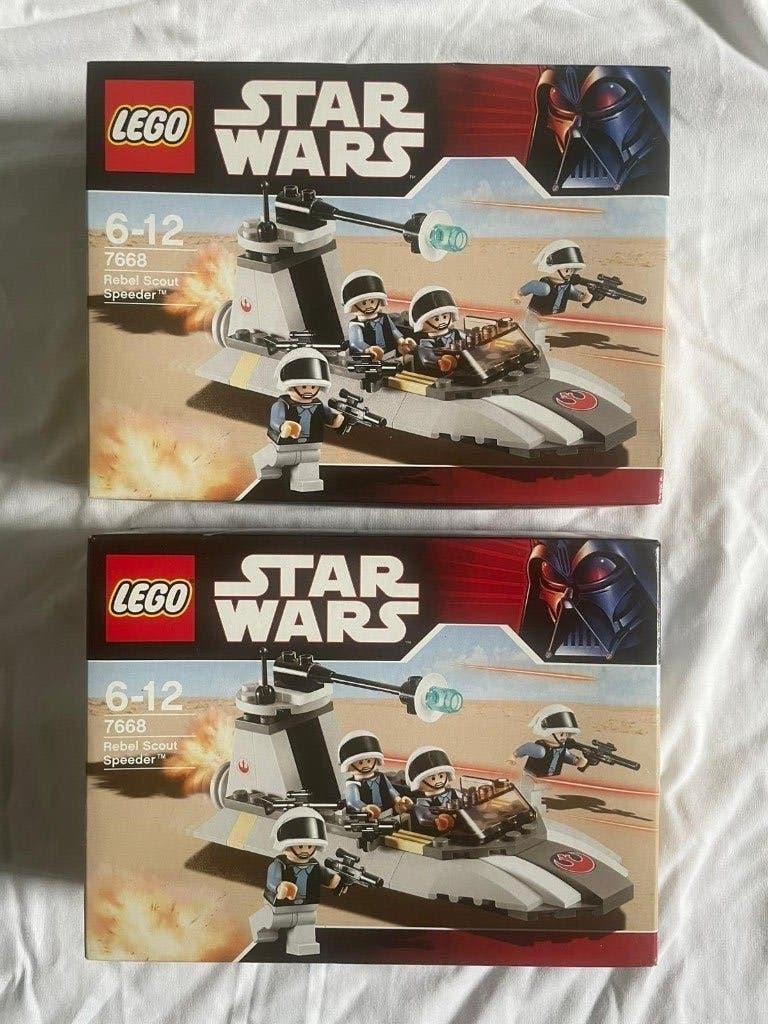 LEGO Star Wars 7668 Rebel Scout Speeder x2 SEALED 2008, Verzenden, Nieuw, Overige typen