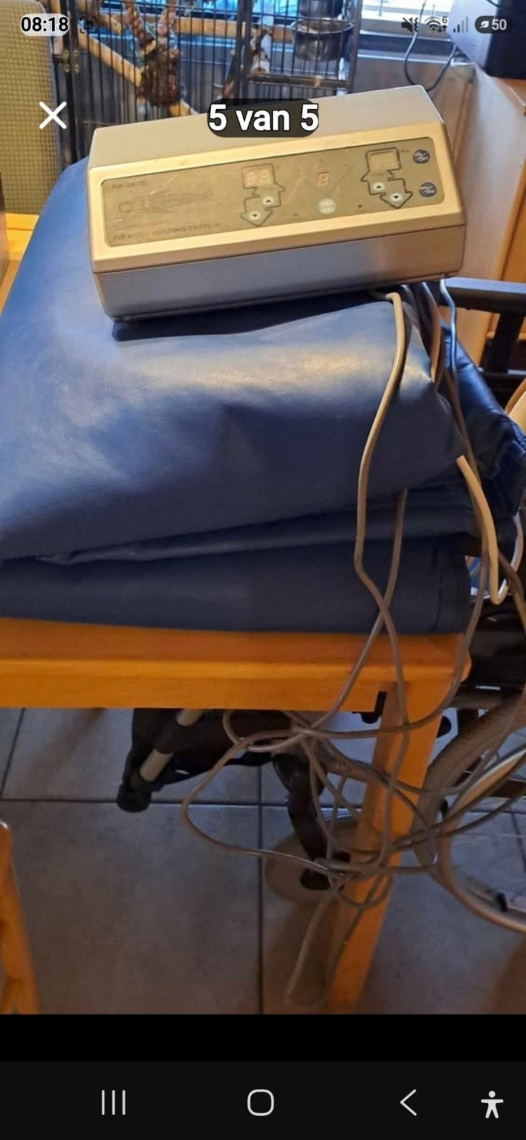 infrarooddeken, Sports & Fitness, Produits de massage, Enlèvement, Comme neuf