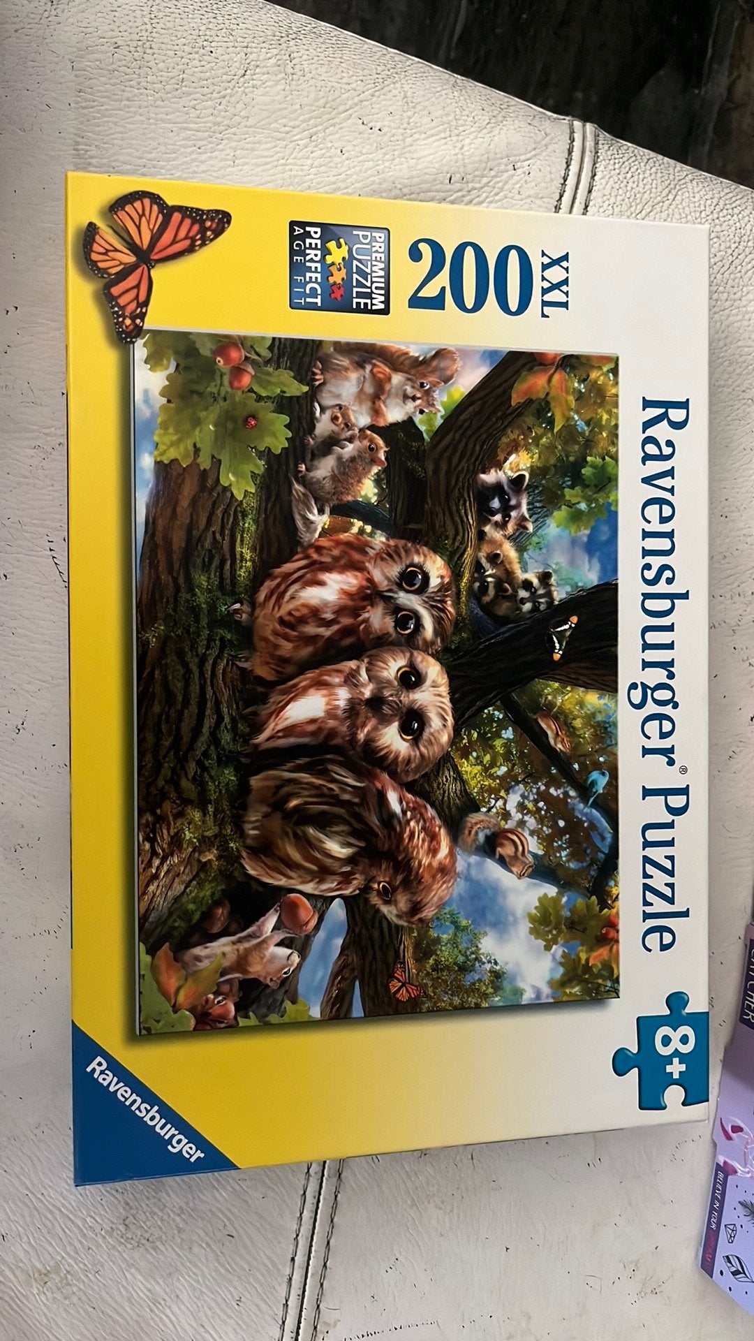 Puzzle Ravensburger en forme de hibou, Enlèvement, Moins de 500 pièces, Comme neuf, Puzzle