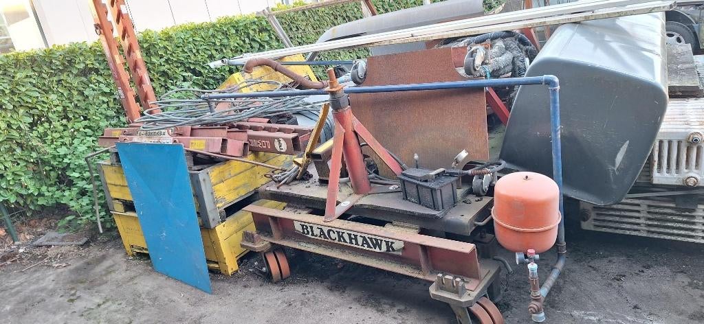 richtbank blackhawk vrachtwagens, Ophalen, Gebruikt, Overige merken, Carrosserie en Plaatwerk