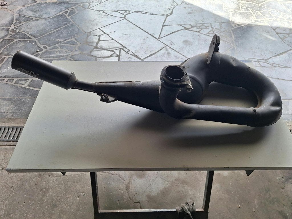 Polini Racing Vespa Px uitlaat met aluminium demper, Ophalen of Verzenden, Gebruikt